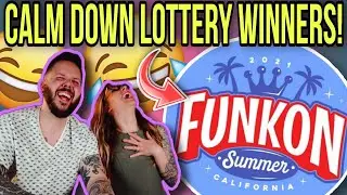 CALM DOWN Funkon Lottery Winners! | Summer Funkon 2021 Funko Pop | Funko Soda | Funko Lottery