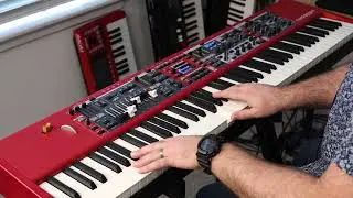 Nord Stage 4 - Electric Piano and Modern Synth Pad - Worship Jam Session