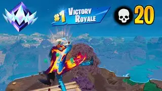 High Elimination Solo Ranked Win Gameplay (Fortnite Chapter 5 Season 2)