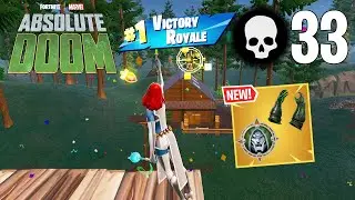 33 Elimination Solo vs Squads Win (NEW Fortnite Season 4 Gameplay)