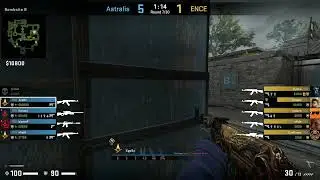 CSGO POV Astralis #XYP9X vs. Ence on Ancient - 33 frags