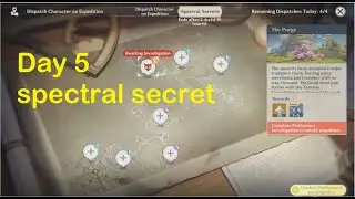 Spectral Secrets Event Day 5 | Genshin Impact
