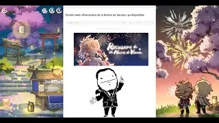 Genshin Impact - Evento Web Recuerdos de la Noche de Verano