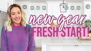 2025 CLEAN + UNDECORATE WITH ME! TAKING DOWN CHRISTMAS  + NEW YEAR CLEANING MOTIVATION! 