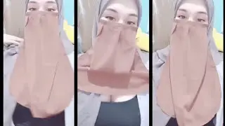 UKHTI CADAR GOYANG SAMBIL PAMER BELAHAN_HIJAB LIVE_LIVE VIRAL 
