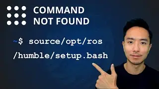 ROS2 Command Not Found