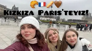 Kızkıza Paris Vlog!! || Angelina Cafe,Louvre