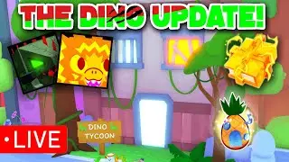 🦕🐱‍🐉DINO TYCOON Update🦖- Pet simulator 99 🙀| Grinding & GIVEAWAYS🔴#shorts