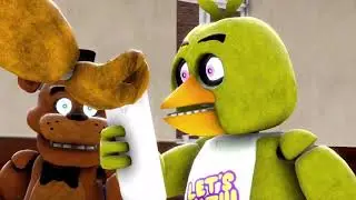 School of Animatronics  A Day in School FNAF SFM Animation