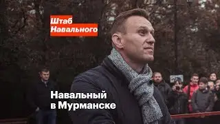 Навальный в Мурманске