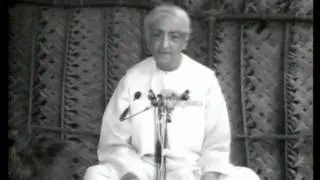 What do you mean by 'Give your life to understand life'? | J. Krishnamurti