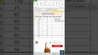 MOD function 