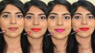 NEW Sugar Cosmetics Nothing Else Matter Lipsticks Review, Swatches