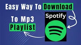 Learn Easily How To Download Spotify Playlist To Mp3