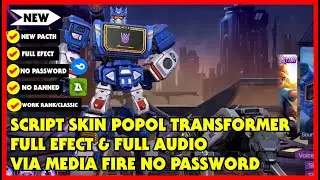 POPOL & KUPA SCRIPT SKIN TRANSFORMER FULL EFECT BEGRAOUND  NO PASSWORD 2022