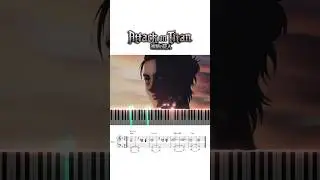 Attack on Titan - Ashes on the Fire (Piano Tutorial + Sheet Music)