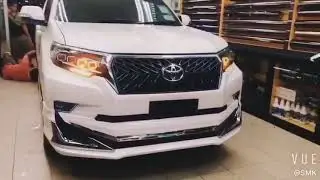 Toyota Prado 150 Передняя оптика Bugatti-style