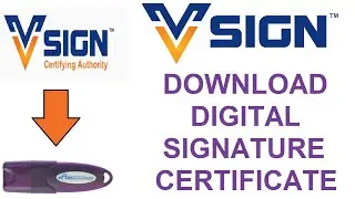 VSIGN DSC DOWNLOAD | DIGITAL SIGNATURES DOWNLOAD | DIGITAL SIGNATURE DOWNLOAD BY UTILITY