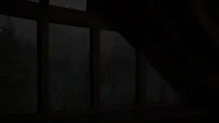 Атмосфера грозы на маленьком чердаке — звонкий звук дождя навевает сонливость через 3 минуты.