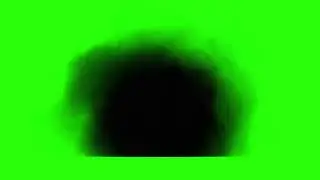 Black Smoke Cloud Effect [GREEN SCREEN]