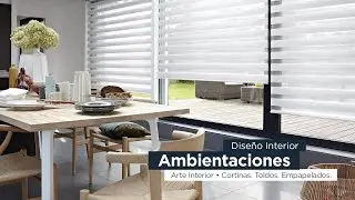 Home & Design. Diseños de cortinas. Toldos y ambientaciones con Arte Interior.