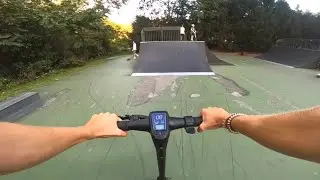 CRAZY ELECTRIC SCOOTER VS SKATEPARK! *G-FORCE S5*