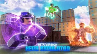 Начало самого сильного героя в этом городе! В Roblox Hero Simulator