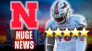 David Sanders & Nebraska NEWS | #1 Recruit In America VISITING LINCOLN? | Husker Recruiting
