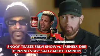 😂 Benzino Still Salty About Eminem, Eminem Designer Drops Tease, Snoop Talks Superbowl w/ Dre and Em