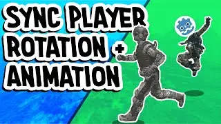 Godot 4 Multiplayer:  Sync 3D Player Movement, Rotation, and Animation