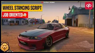 QBCore Vehicle Stance Script | Adjust Wheels and Suspension Height | FiveM Server Development