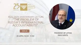 RGSL 25TH ANNIVERSARY LECTURE 