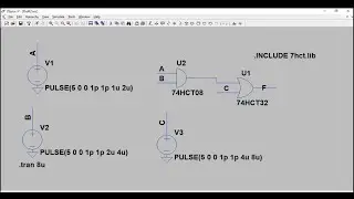 Digital Design Lab 1: LTSpice Tutorial - 7400 Series TTL Gates | Spice Model