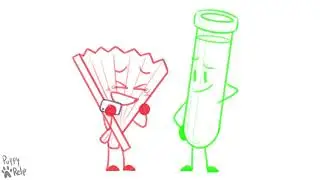 What does E-Y-E-S spell? II Inanimate Insanity animatic