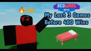 GETTING 400 WINS (ROBLOX BEDWARS)