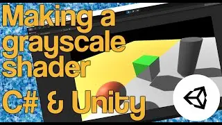 Unity Shader Full-Screen Grayscale Tutorial