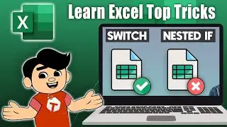 Nested IF Vs. SWITCH | New Excel Feature Most People Don't Know About: Advanced Excel Tips & Tricks
