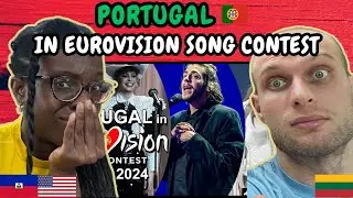 REACTION TO Portugal 🇵🇹 in Eurovision Song Contest (1964-2024) | FIRST TIME WATCHING