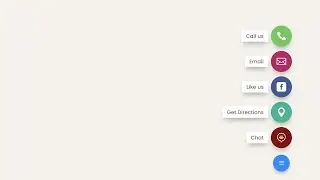Floating Contact Buttons - DiviMenus