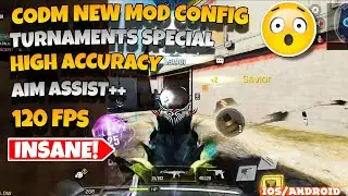 CODM 120 FPS  CONFIG AIMLOCK CONFIG | MP + BR | NEW UPDATE 