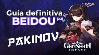 GUÍA y BUILD DEFINITIVA de BEIDOU (2.1) - Genshin Impact (Gameplay Español)