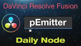 DaVinci Resolve Fusion Particle Emitter Node Part 4