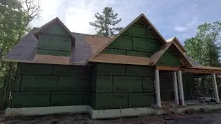 Lakehouse Build - EP35 - Plywood Complete!  We are ready for the Steel Roof!