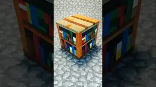 LEGO Minecraft Bookshelves(tutorial) #lego