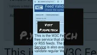 Check: Rss feed is valid or invalid?