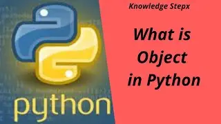 What is object in Python