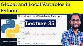 Global and Local Variables in Python 🌐 || User Defined Functions in python || Python for beginners