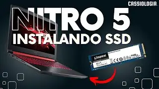 INSTALANDO SSD KINGSTON NV1 NO NITRO 5 - AN 515-51