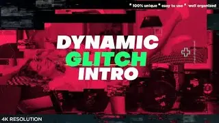 Dynamic Glitch Powerful Intro After Effects Template Videohive 29574580