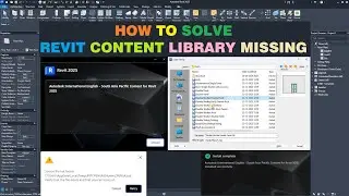 Revit Content Library missing